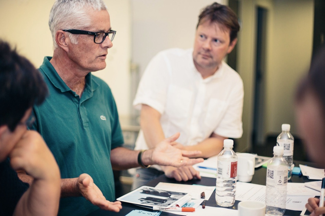 Deltagere arbejder sammen under en faciliteret proces — Herning Vand