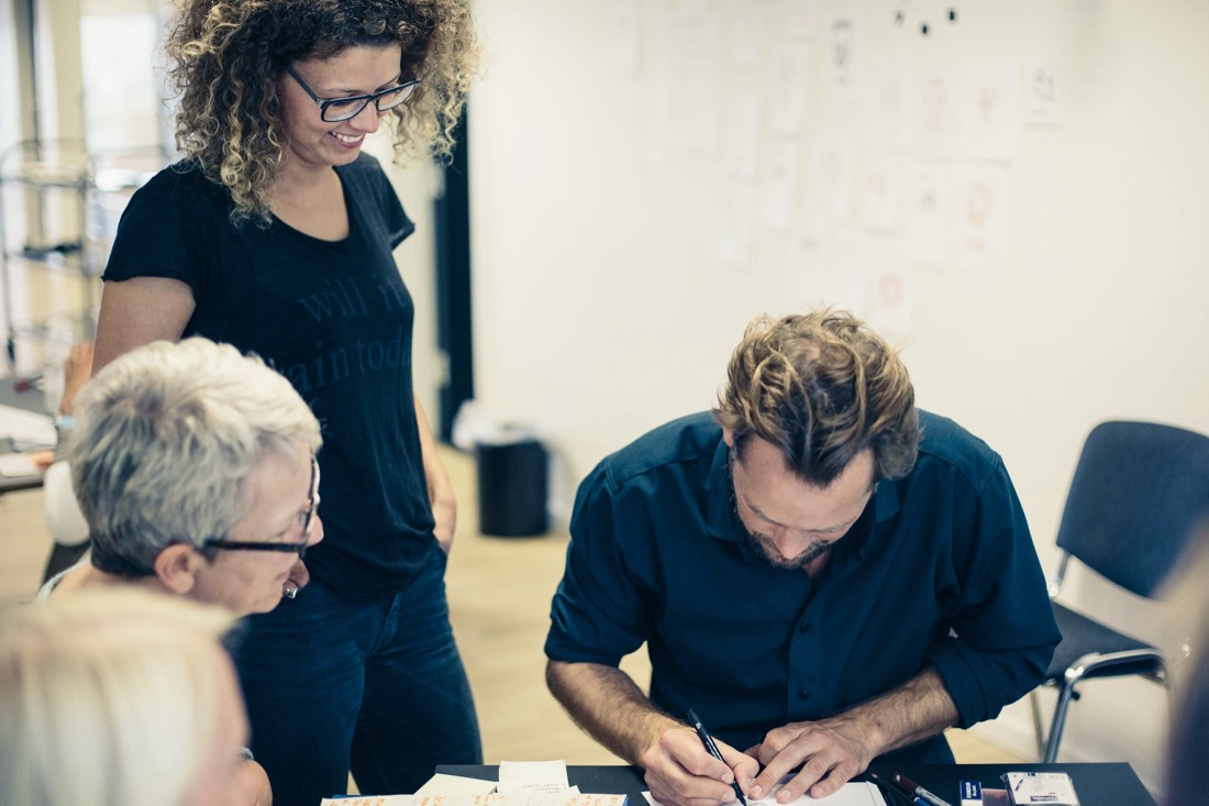 Mille Obel faciliterer en workshop — Fritidshuset Ellekær, Aarhus Kommune